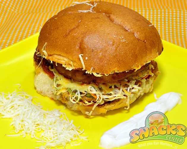 Vegitable Mayonnaise Cheese Burger